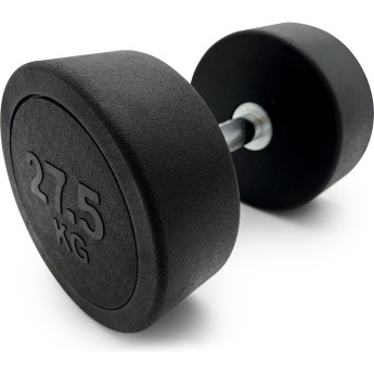 Гантель UNIX FIT PRO круглая обрезиненная 27,5 кг