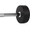 Штанга UNIX FIT PRO прямая обрезиненная 20 кг BBRND20PBK